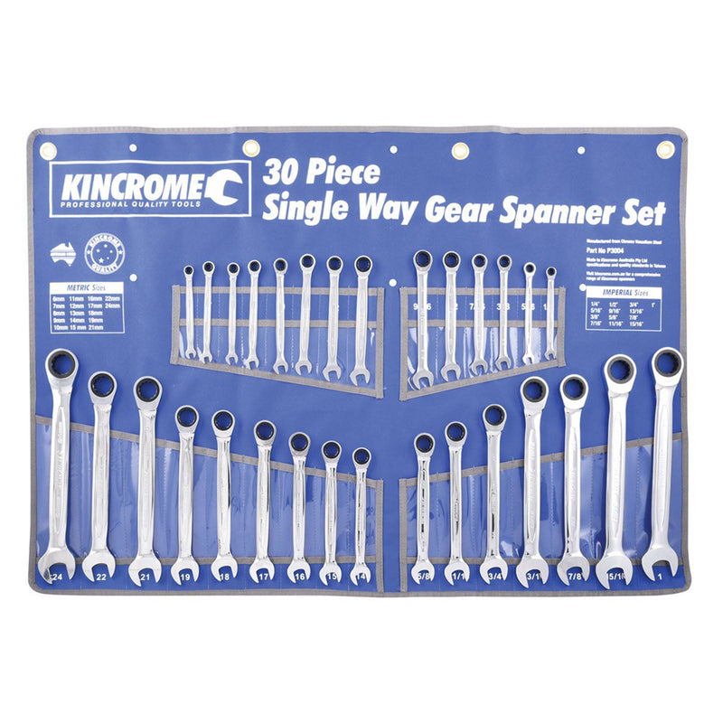 Kincrome S/Way Gear Sp Imp/Met 30Pc P3004