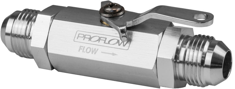 Proflow Shut Off Valve # 8 An Silver PFE1000-08P