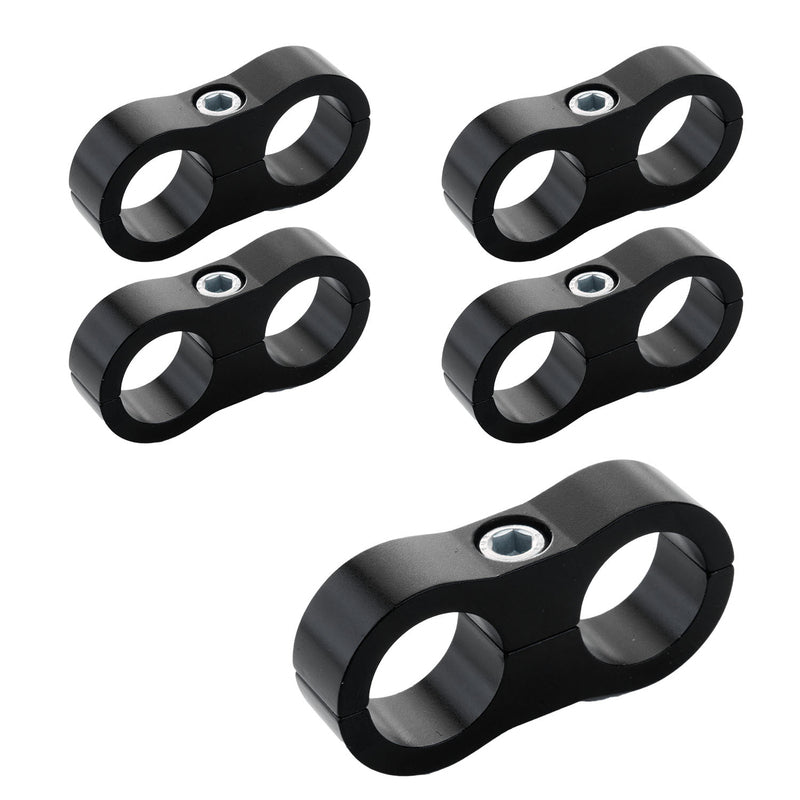 Proflow Billet Hos Clamp # 7 Blk 11Mm Hol PFE156-07BK