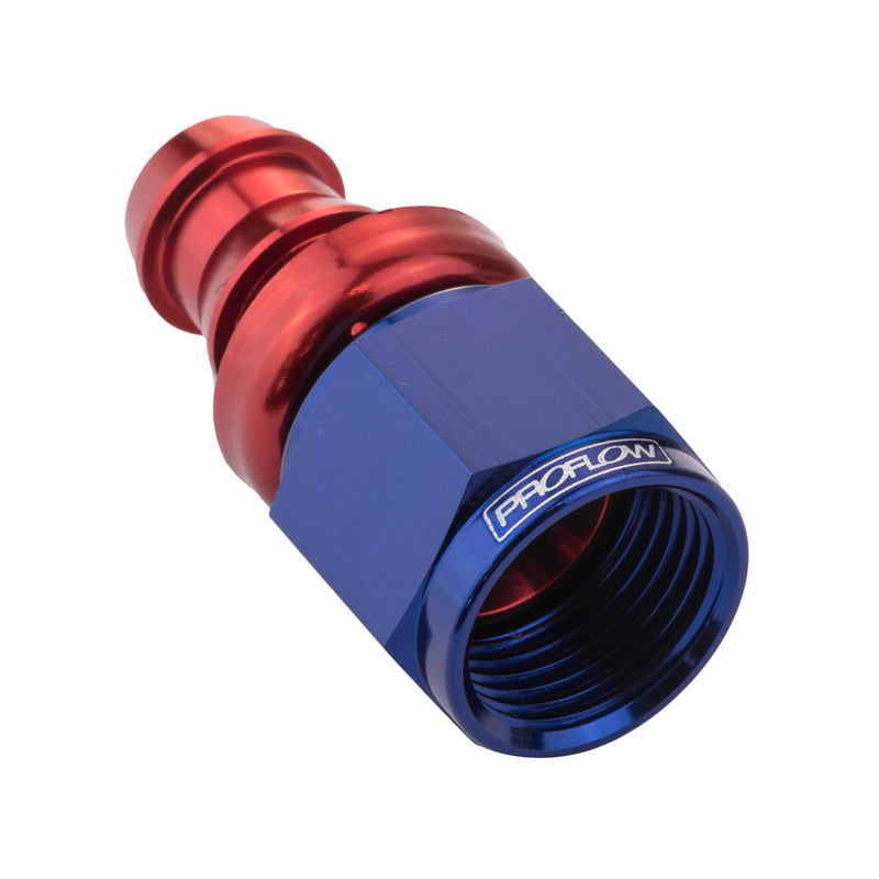 Proflow Straight Push On Hose End # 4 PFE401-04