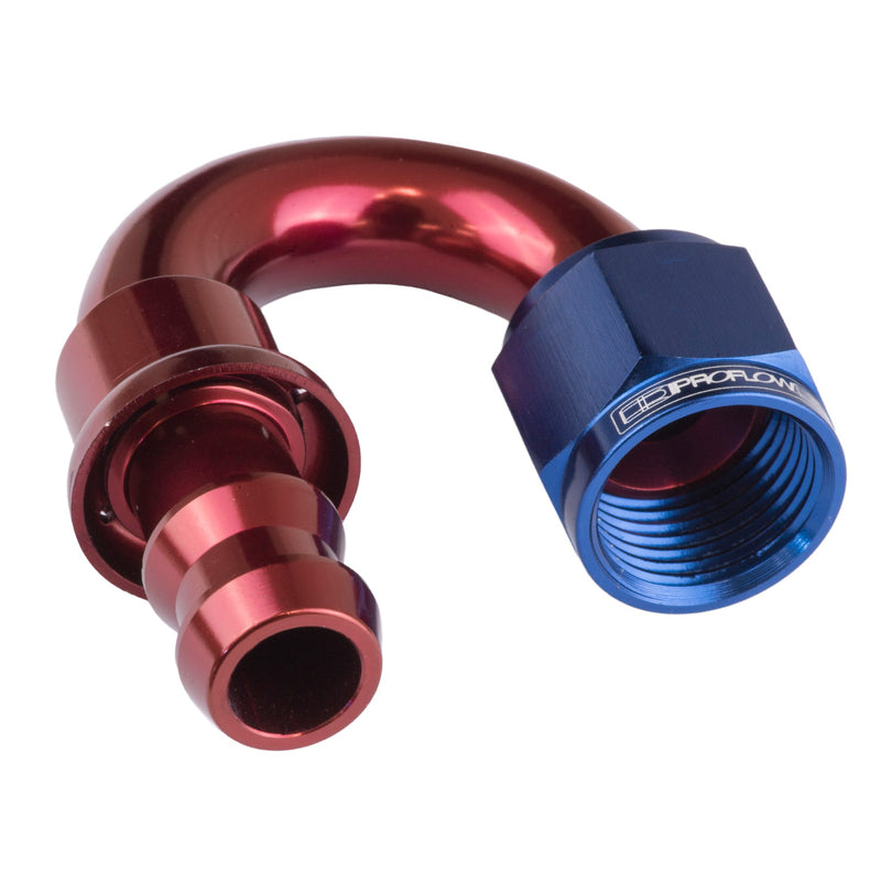 Proflow 180 Deg Push On Hose End # 10 PFE406-10