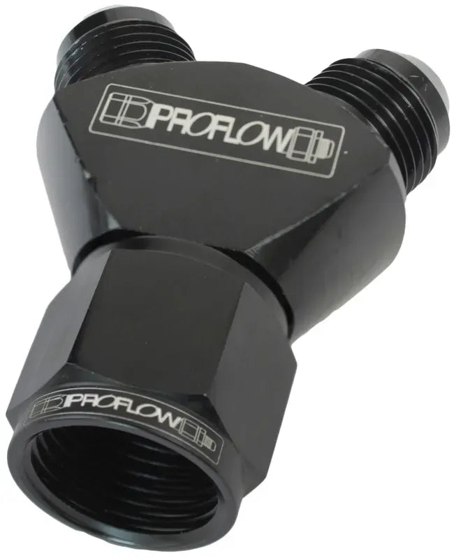 Proflow PFE931-08-XPX Y-Block -08AN Female Swivel To Dual