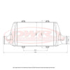 PWR Street Series Intercooler - Core Size 300 X 200 X