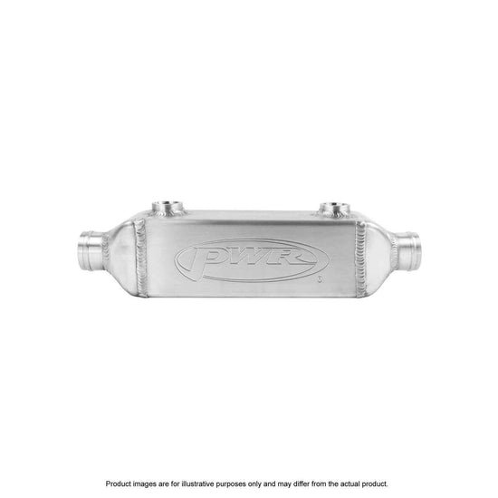 PWR Universal Water To Oil Cooler - In-Line 3in X 3inX