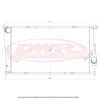 PWR BMW E90 335I '07 Twin Turbo 42mm Radiator (Also Fits