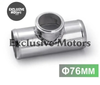 Tail 50Mm Bov Blow Off Valve / Bov Turbo T-Pip/Piping Adaptor Flange 76Mm 3"