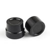 Harley Sportster XL 883 1200 Black Generic Rear Axle Cover Caps Nut