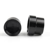 Harley Sportster XL 883 1200 Black Generic Rear Axle Cover Caps Nut
