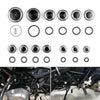 BMW R1200 R NINE T 2014-2016 Generic Motorcycle Frame Hole Caps Frame Cap Set