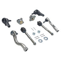 Fit For Mitsubishi Pajero NM NP NS NT 05/2000-03/2010 8Pcs Steering Rack Tie Rod Ends Ball Joints