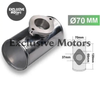 GR**DY RS / S TYPE BOV TK-BOV02FP70 70MM 2.75"  ALUMINUM TURBO PIPE  / PIPING FLANGE ADAPTOR