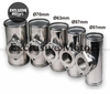 GR**DY RS / S TYPE BOV TK-BOV02FP70 70MM 2.75"  ALUMINUM TURBO PIPE  / PIPING FLANGE ADAPTOR