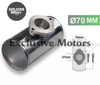 GR**DY RS / S TYPE BOV TK-BOV02FP70 70MM 2.75"  ALUMINUM TURBO PIPE  / PIPING FLANGE ADAPTOR