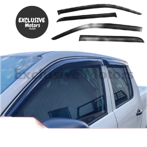 VW Amarok (2009-2021) - Double Cabin Side Window Deflectors