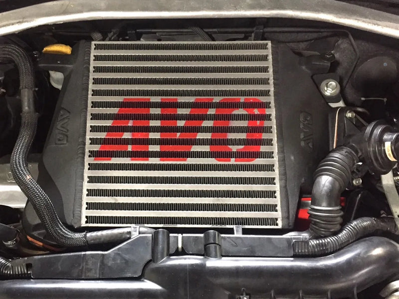 AVO S1104K941BLKT Tank Top Mount Intercooler (WRX