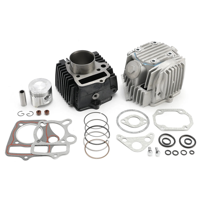 Powersports Pro 100cc Complete Cylinder Head Barrel Piston Kit For Honda Super Cub C100/C102 OHV