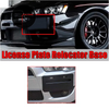 Lancer GTS, EVO X Front Bumper License Plate Frame Relocator (2008-2018)