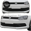 Volkswagen Polo Standard (2014-2017) – 2 Pieces Front Bumper Lip Body Kit