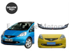 Honda Jazz / Fit (2008-2010) – 2 Pieces Front Bumper Lip Body Kit
