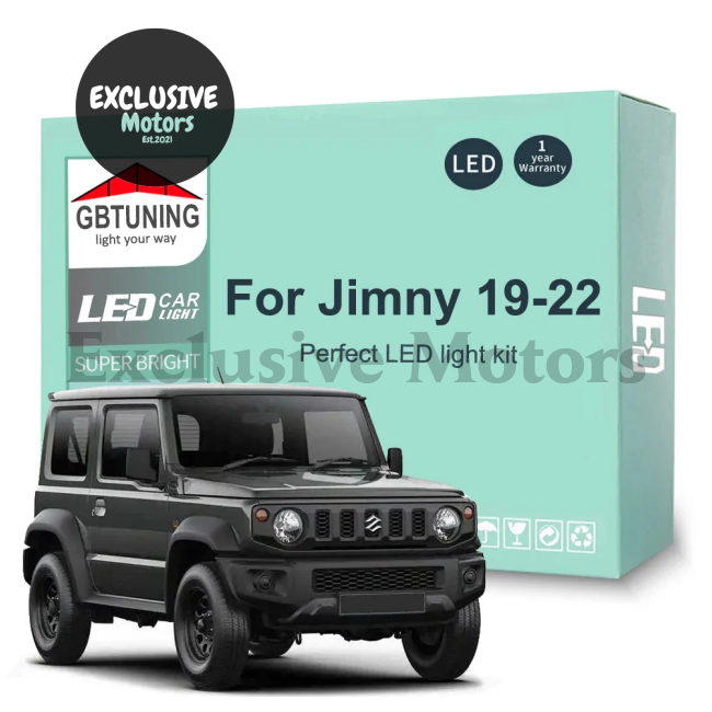 Suzuki Jimny 6Pcs LED Interior Light Bulb Kit (2019-2022)