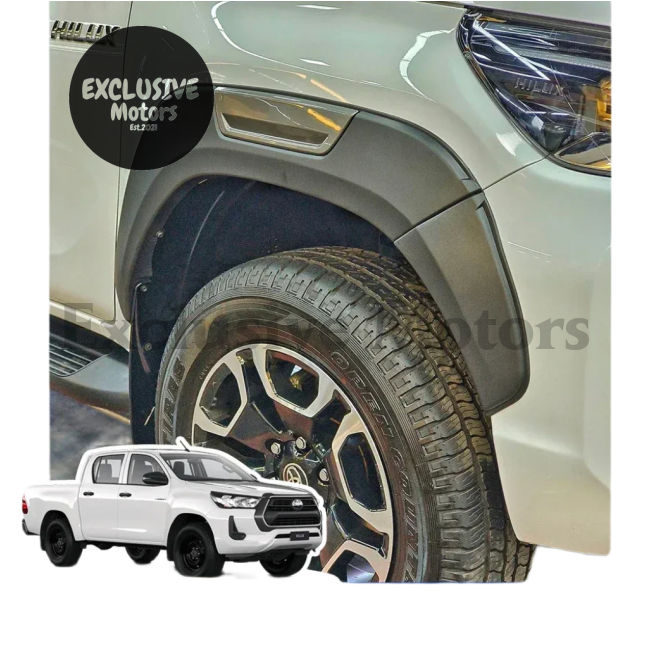 Toyota Hilux Mudguard Fender Flares Wheel Arch (2015-2024)