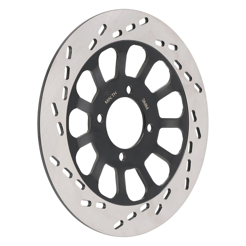Powersports Pro Front Solid Brake Disc Rotor 220mm For Suzuki GN125 NF41A 4T GN125E 1982-2001