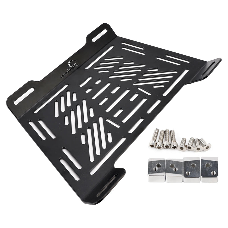 Powersports Pro Aluminum Rear Rack Enlargement Plate For Ducati Multistrada 1200 V4 V4S 2022 2023 2024 2025