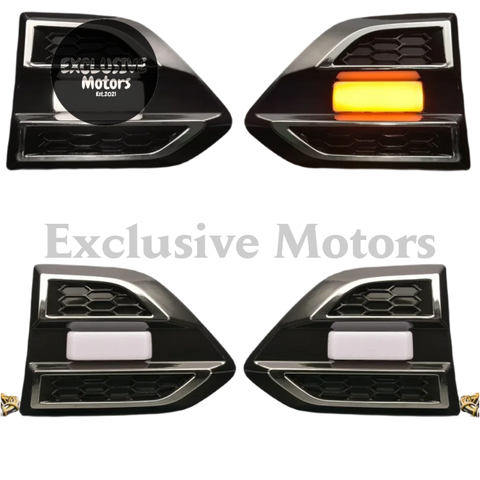 Ford Ranger T7 / T8 Fender Vent Cover with LED Turn Signal Lights (2016-2021)