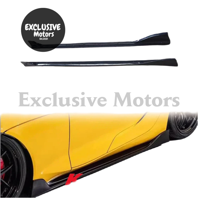 Toyota Supra A90 Door Side Skirts Aero Kits (2019-2022)