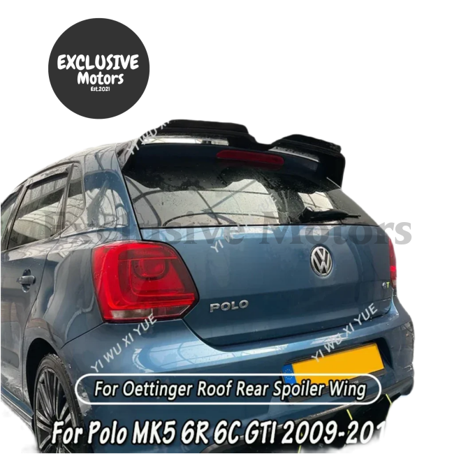 Volkswagen Polo 5 MK5 Roof Spoiler/ Wing (2009-2017)