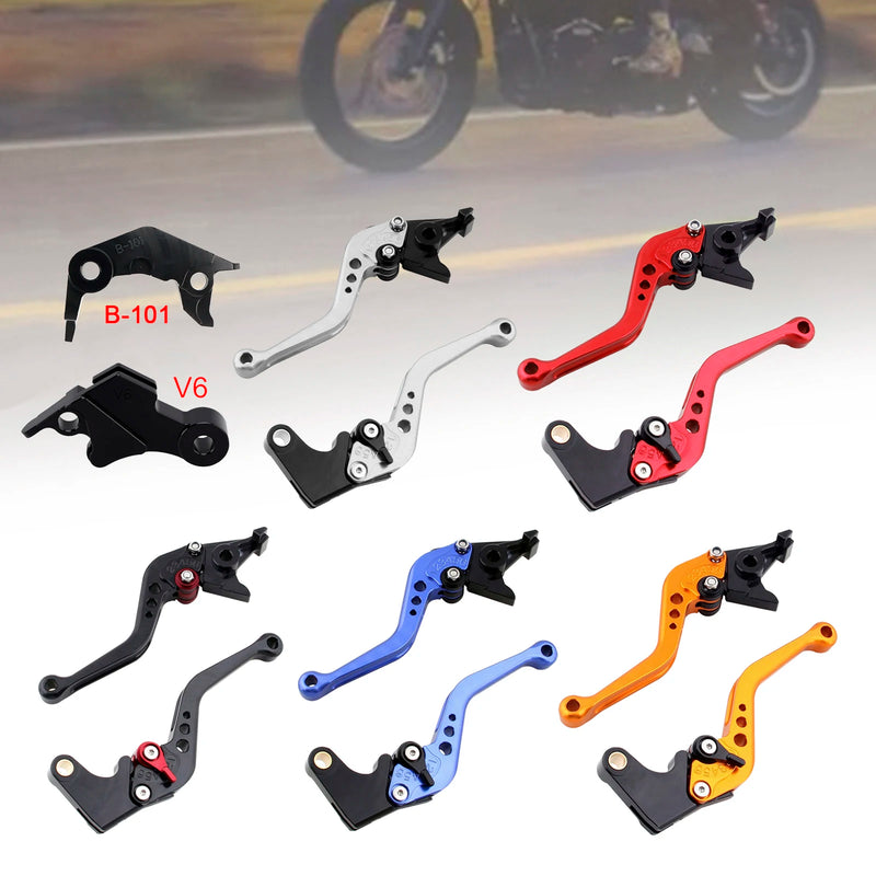 Powersports Pro NEW Short Clutch Brake Lever YAMAHA XSR900 XSR900GP MT-09 MT-09SP 2024-2025