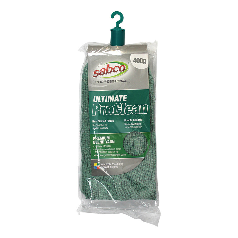 Sabco Professional Ultimate Pro Clean Mop - Green
