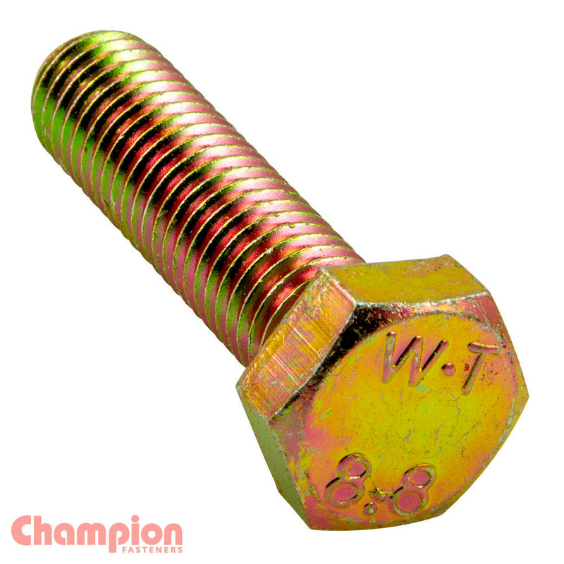 Champion Fasteners Set Screw M8 X 20mm Grade 8.8