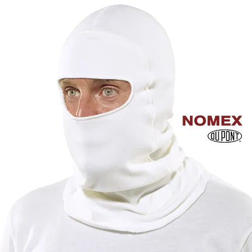 Simpson Racing 23003W SFI Nomex Balaclava - Dual Eyeport