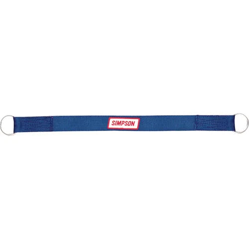 Simpson Racing 35011BK Axle Straps - Limiter Strap - Black