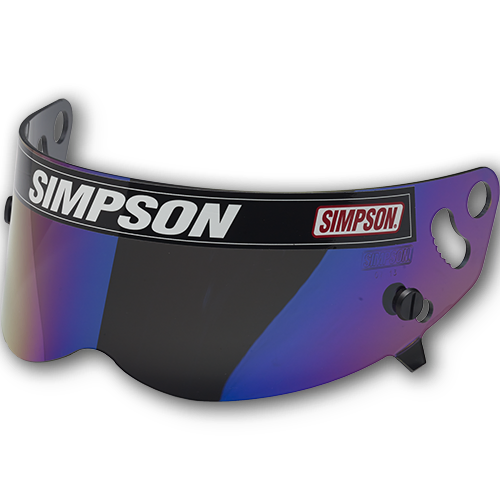 Simpson Racing 88303 Helmet Replacement Shields - Iridium