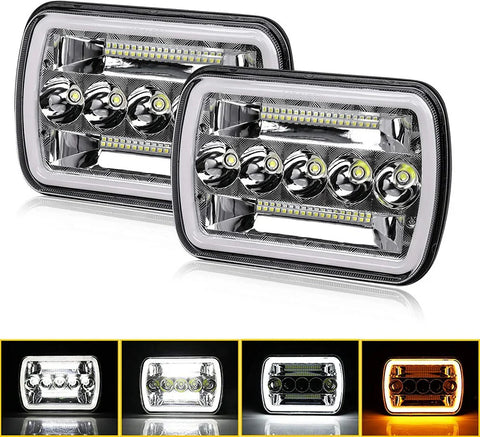 Toyota Hilux LN106 (1989–1997) – WOF-Compliant Style Upgrade Halo LED Headlights