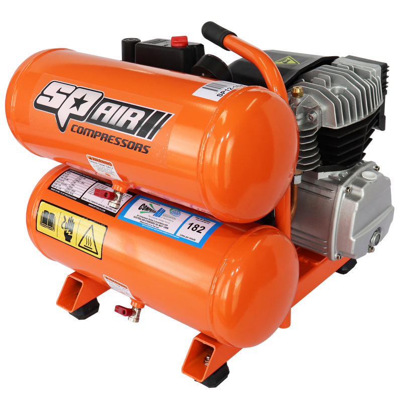 SP Tools Compressor - 2.5Hp Direct Drive Twin 8Lt (16L)