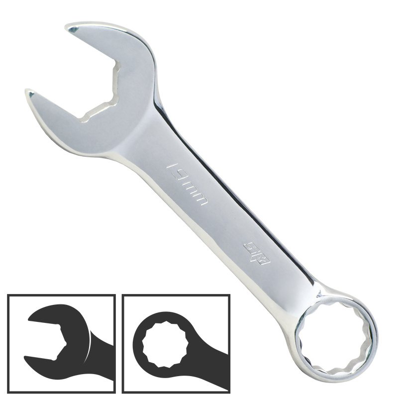 SP Tools Spanner ROE Stubby Metric 15mm SP13015