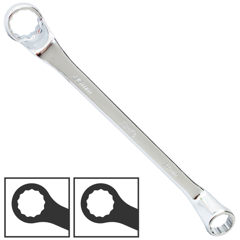 SP Tools Spanner Double Ring Metric 12mm x 13mm SP15412