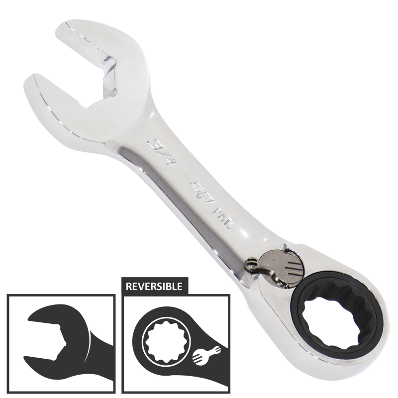 SP Tools Spanner ROE Stubby Reversible Geardrive SAE