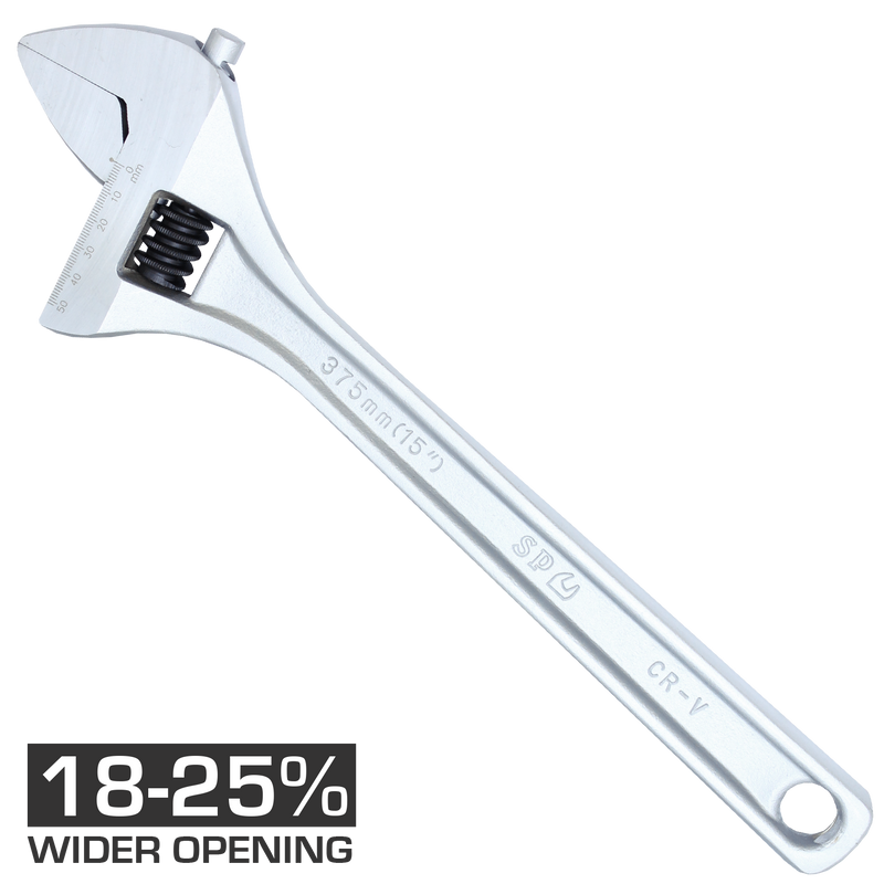 SP Tools Wrench Adjustable Premium Chrome 100mm SP18052