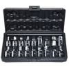 SP Tools SP20215 3/8" Drive Oil Drain Plug Key Set - 18pc