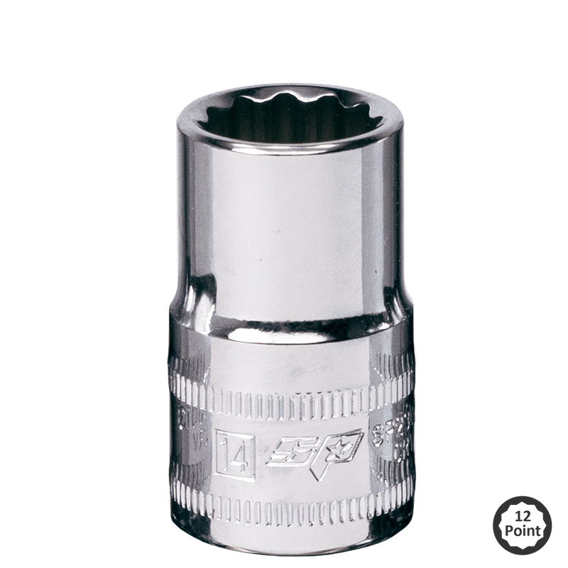 SP Tools Socket 3/8"Dr 12Pt Metric 6mm SP22006