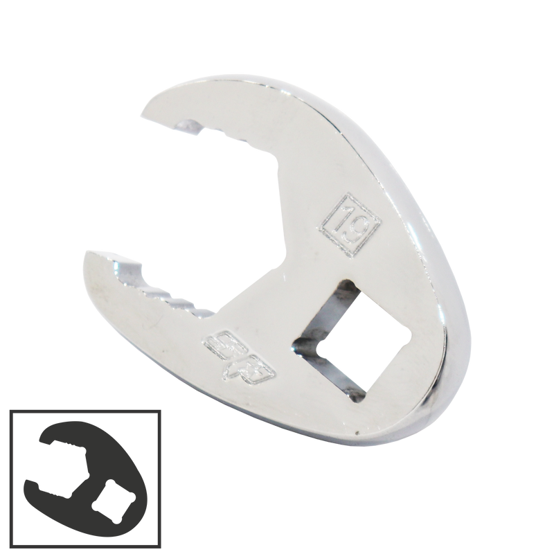 SP Tools Spanner Flare Nut Crowfoot 3/8"Dr Metric 13mm