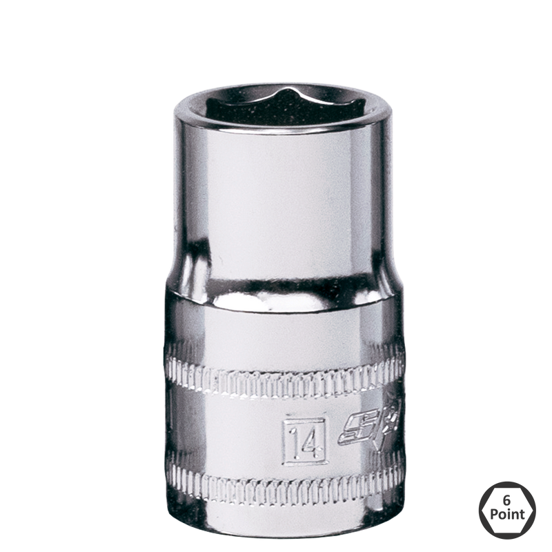 SP Tools Socket 3/8Dr 6Pt Metric 19mm SP22519