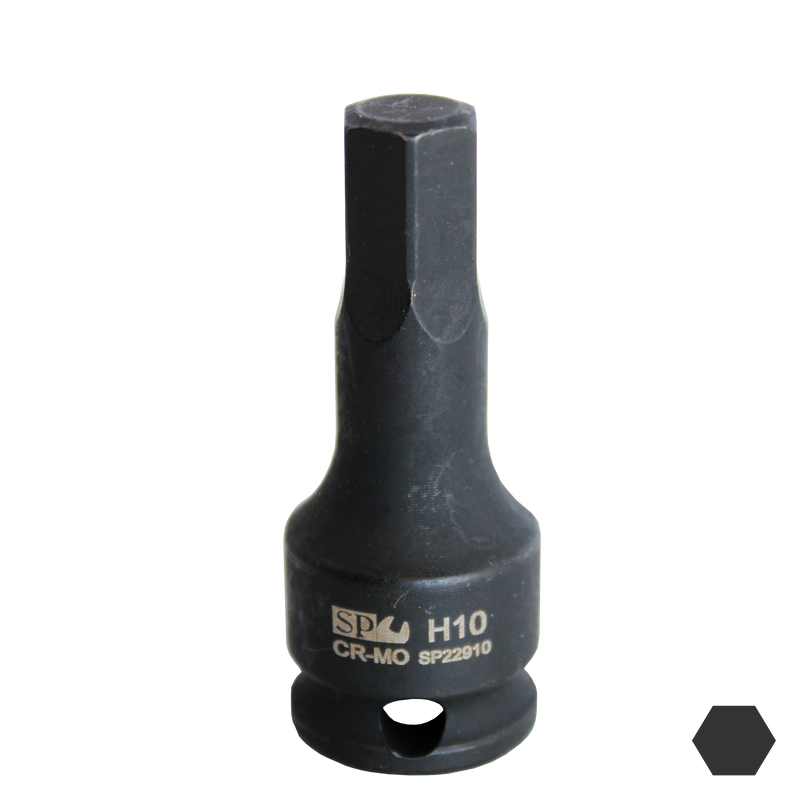 SP Tools Socket Impact 3/8"Dr Inhex Metric 6mm SP22906