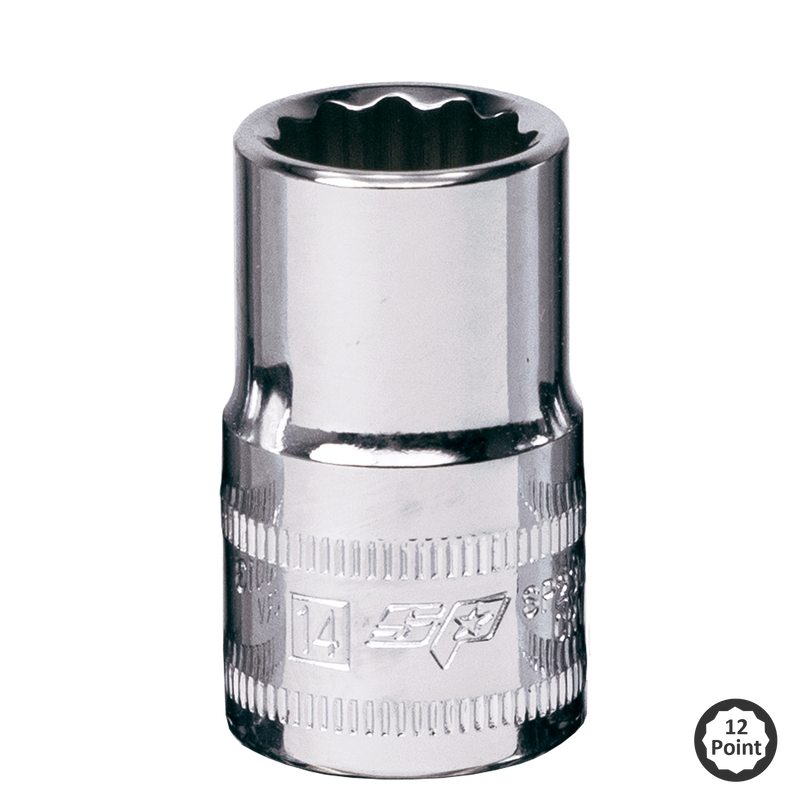 SP Tools Socket 1/2"Dr 12Pt Metric 25mm SP23025