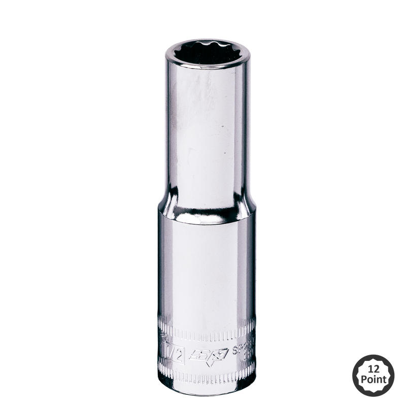 SP Tools Socket 1/2Dr 12Pt Deep SAE 3/8" SP23453