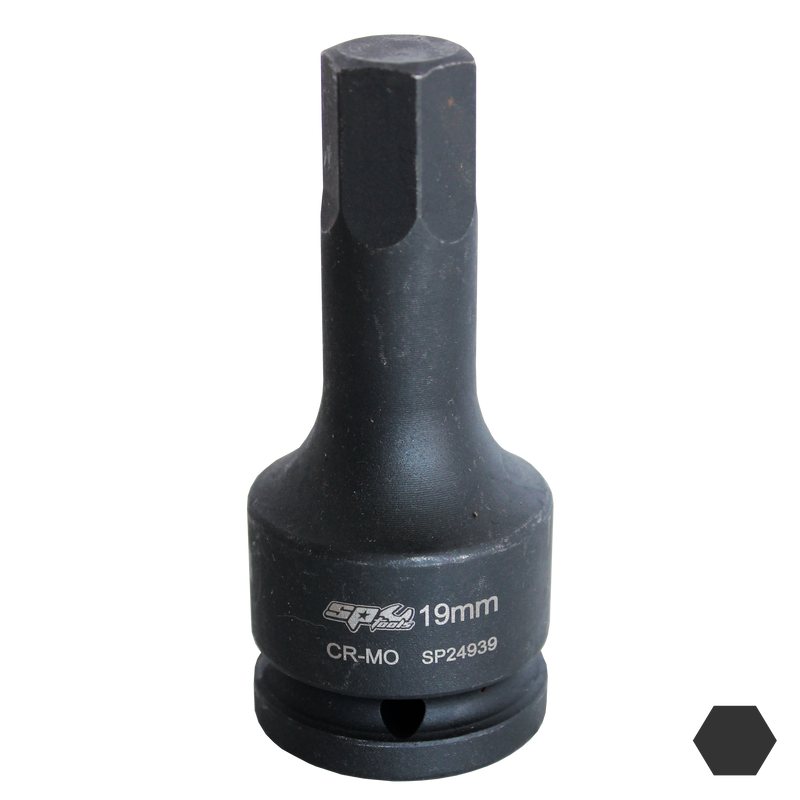 SP Tools Socket Impact 3/4"Dr Inhex Metric 10mm SP24930